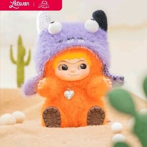 Letsvan Wakuku Fuzzy Fun Party Monster Imitation Plush Doll Blind Box
